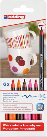 Rotulador Edding 4200 Porcelana Colores Surtidos Calidos | Edding | Pack 1 Unidades